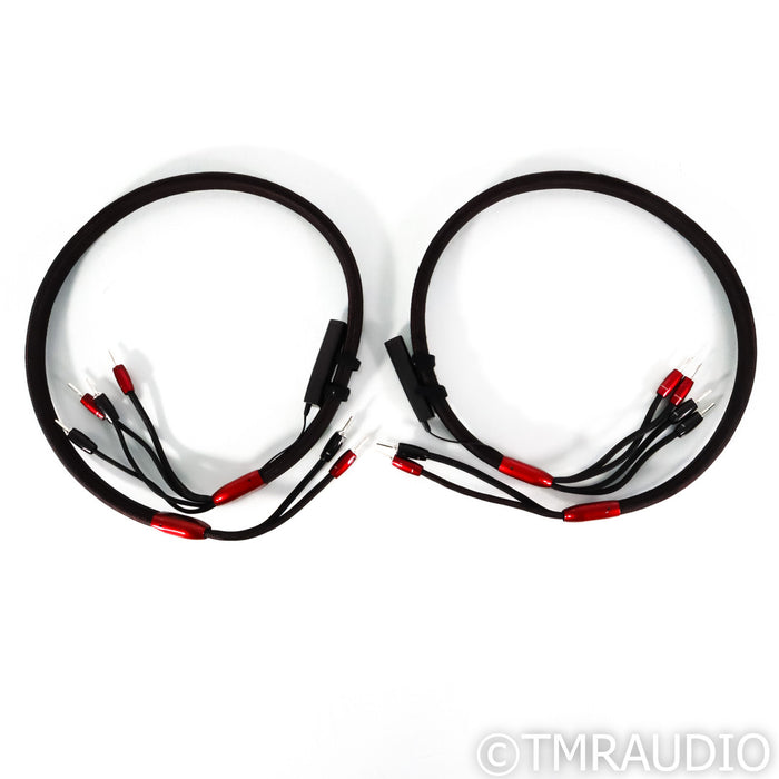 AudioQuest Redwood Bi-Wire Speaker Cables; 1m Pair