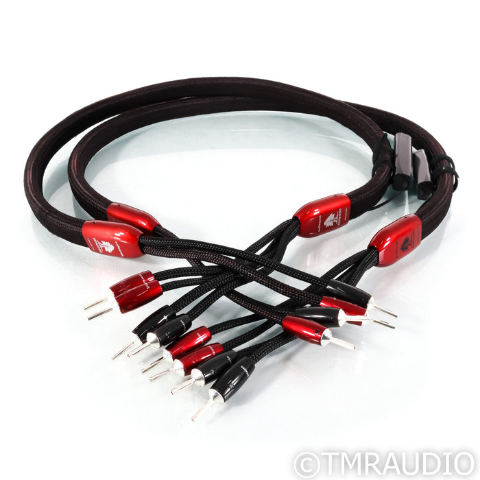 AudioQuest Redwood Bi-Wire Speaker Cables; 1m Pair