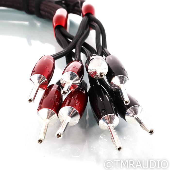 AudioQuest Redwood Bi-Wire Speaker Cables; 1m Pair
