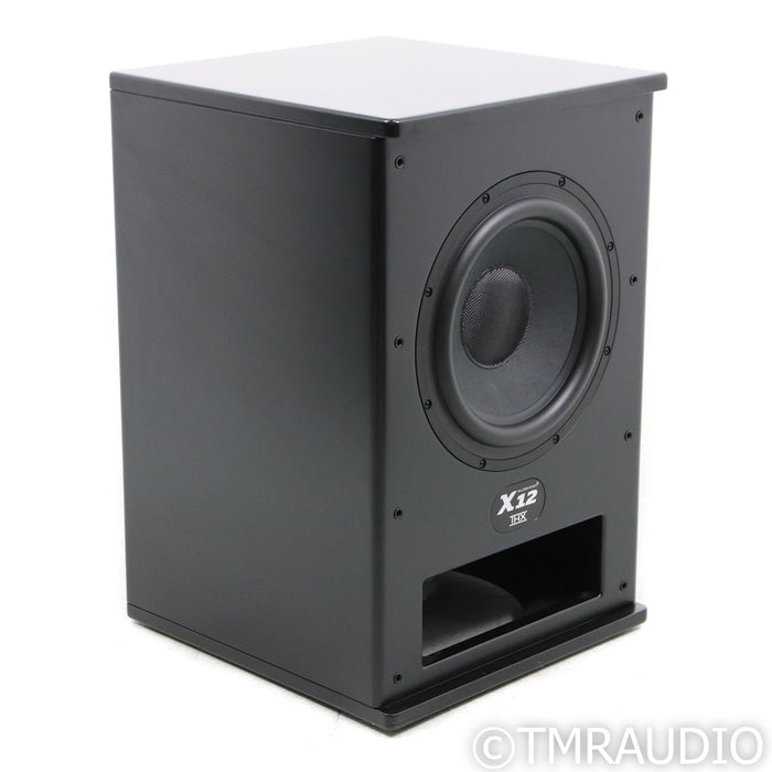 Miller & Kreisel X12 12" Powered Subwoofer; Black Satin