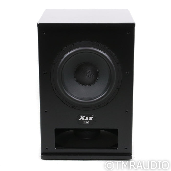 Miller & Kreisel X12 12" Powered Subwoofer; Black Satin