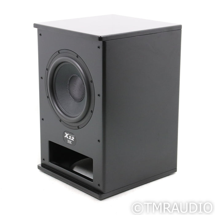 Miller & Kreisel X12 12" Powered Subwoofer; Black Satin