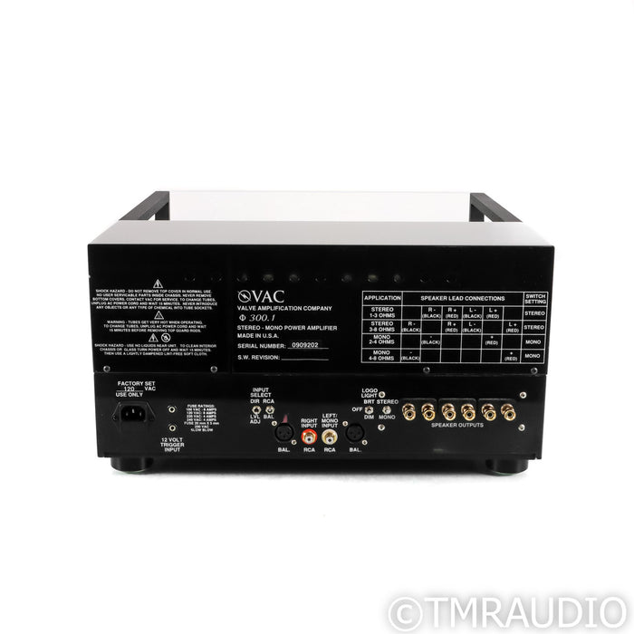 VAC Phi 300.1 Stereo Tube Power Amplifier