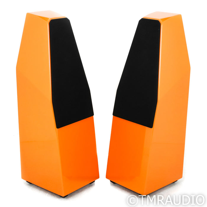 Wilson Sabrina X Floorstanding Speakers; Pair w/ Upgraded Bergamot Orange Finish