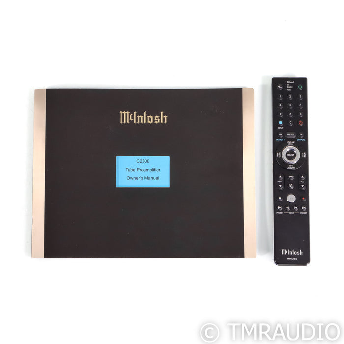 McIntosh C2500 Stereo Tube Preamplifier; MM & MC Phono
