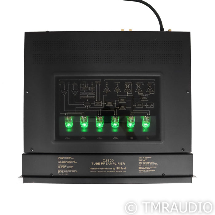 McIntosh C2500 Stereo Tube Preamplifier; MM & MC Phono