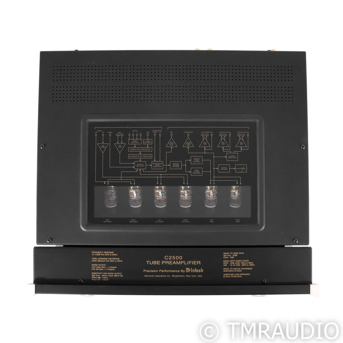 McIntosh C2500 Stereo Tube Preamplifier; MM & MC Phono