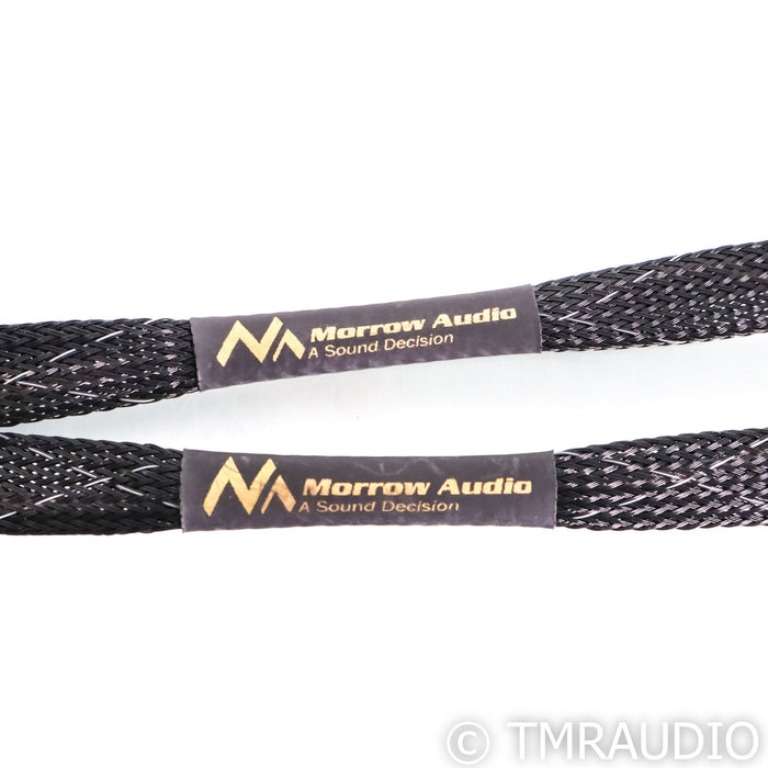 Morrow Audio MA-4 RCA Cables; 1m Pair Interconnects