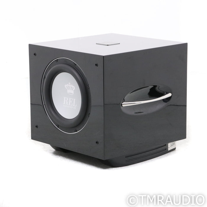 REL Acoustics S/510 10" Powered Subwoofer; Piano Black