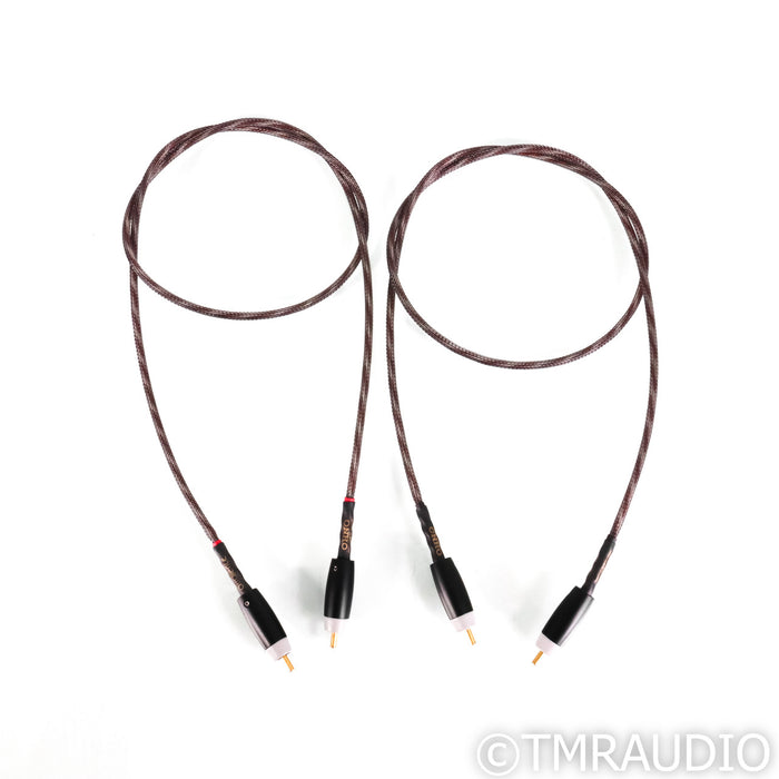 Audience OHNO RCA Cables; 1m Pair Interconnects