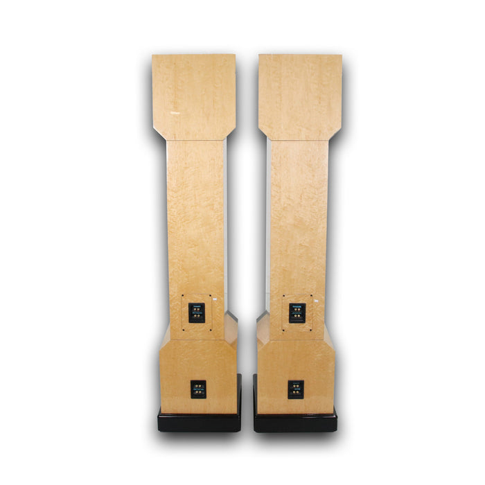 CAT Sequoia Floorstanding Speakers w/ DSP & Amplifiers; Birdseye Maple Pair