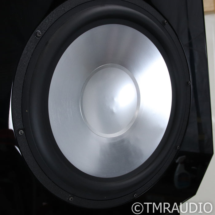 CAT Sequoia Floorstanding Speakers w/ DSP & Amplifiers; Birdseye Maple Pair