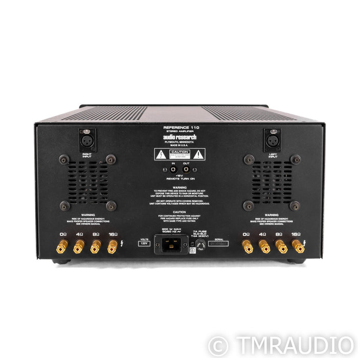 Audio Research Reference 110 Stereo Tube Power Amplifier