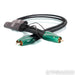 AudioQuest Earth RCA Cables; 1m Pair Interconnects; 72v DBS