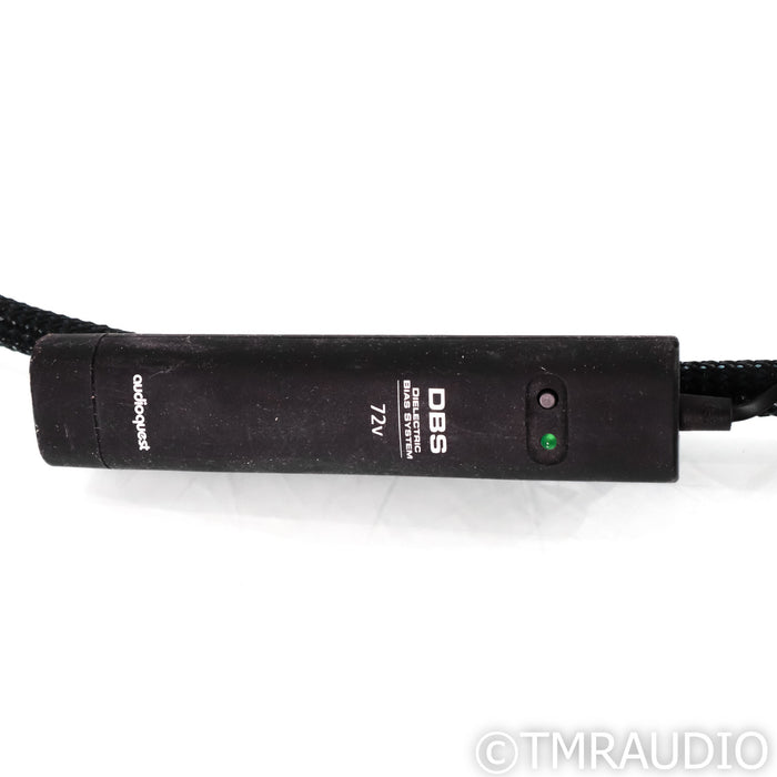 AudioQuest Earth RCA Cables; 1m Pair Interconnects; 72v DBS