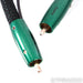 AudioQuest Earth RCA Cables; 1m Pair Interconnects; 72v DBS