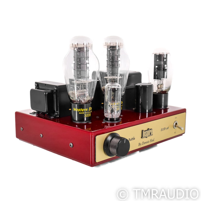 Dennis Had Inspire Fire-Bottle 300B Stereo Tube Power Amplifier; Cherry