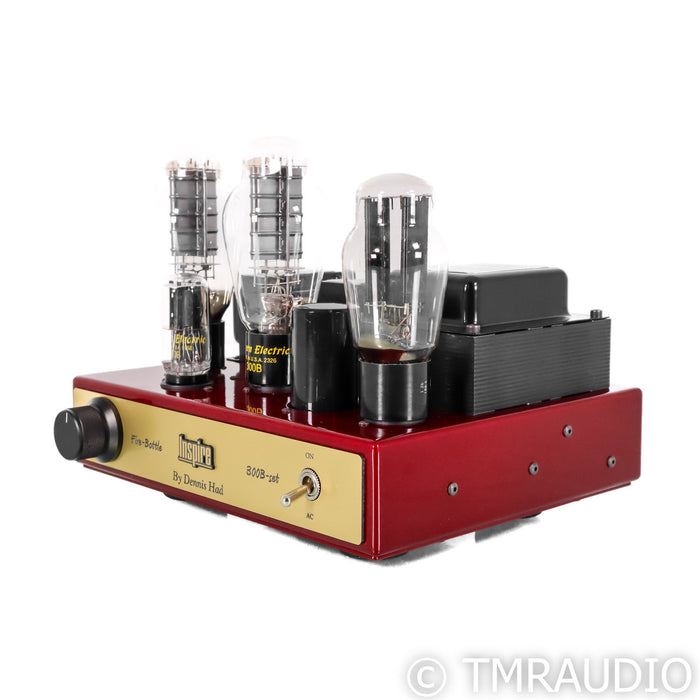 Dennis Had Inspire Fire-Bottle 300B Stereo Tube Power Amplifier; Cherry