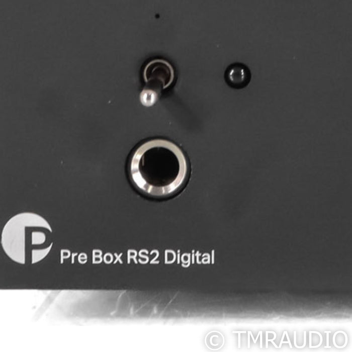 Pro-Ject Pre Box RS2 Digital Tube Preamplifier & DAC; D/A Converter