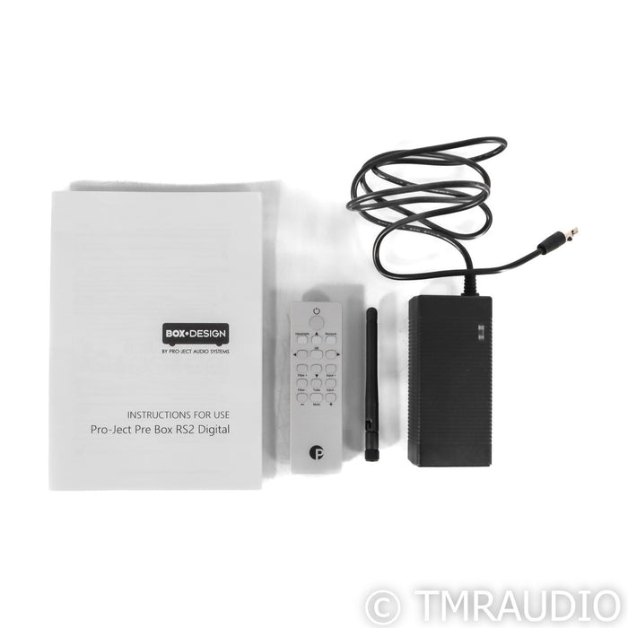 Pro-Ject Pre Box RS2 Digital Tube Preamplifier & DAC; D/A Converter
