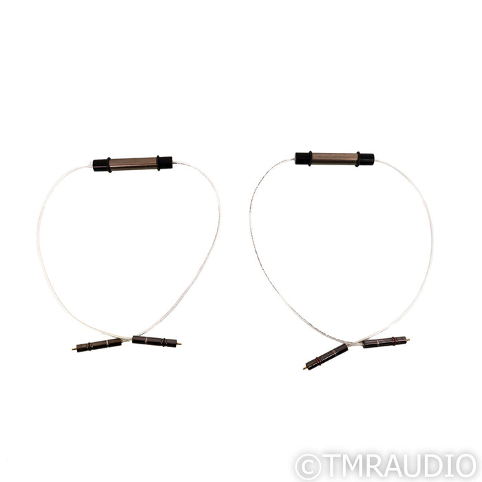 High Fidelity Cables CT-1 Ultimate RCA Cables; 1m Pair Interconnects