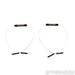 High Fidelity Cables CT-1 Ultimate RCA Cables; 1m Pair Interconnects