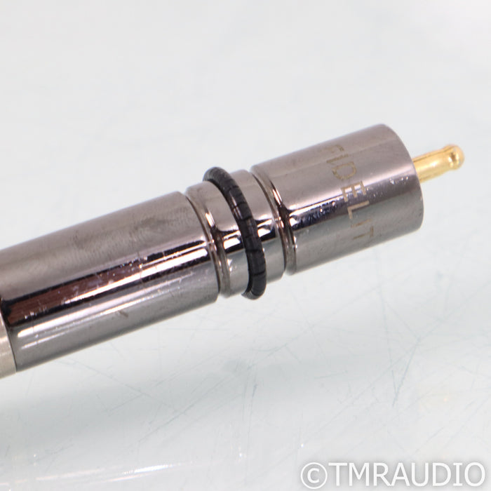 High Fidelity Cables CT-1 Ultimate RCA Cables; 1m Pair Interconnects
