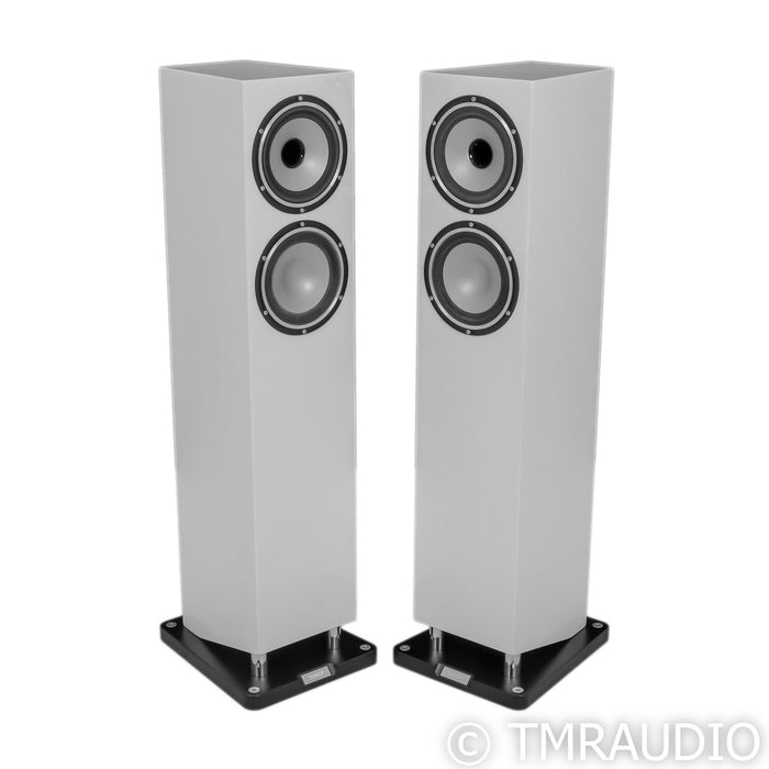 Tannoy Revolution XT 6F Floorstanding Speakers; Gloss White Pair