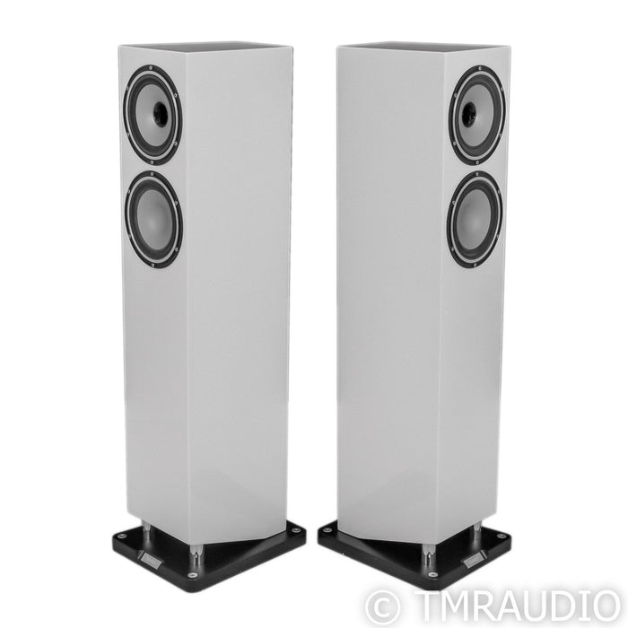 Tannoy Revolution XT 6F Floorstanding Speakers; Gloss White Pair