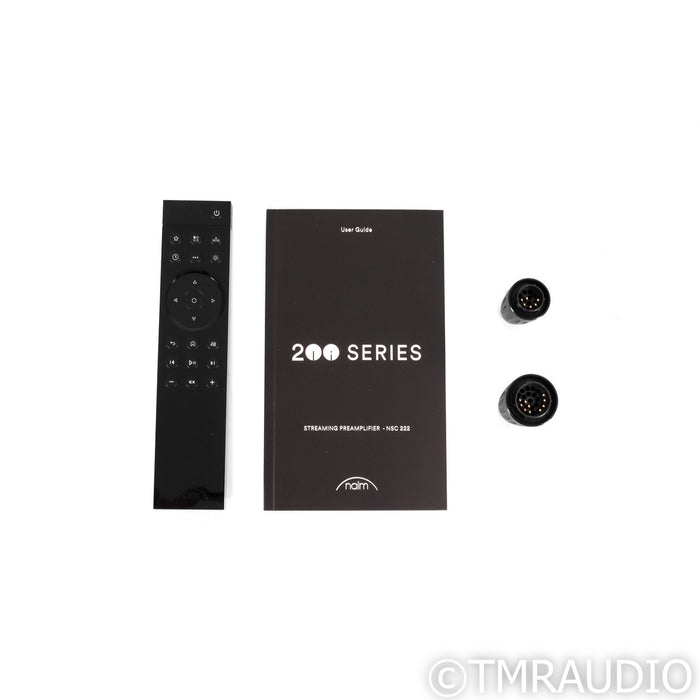Naim NSC 222 Streaming Preamplifier; MM Phono