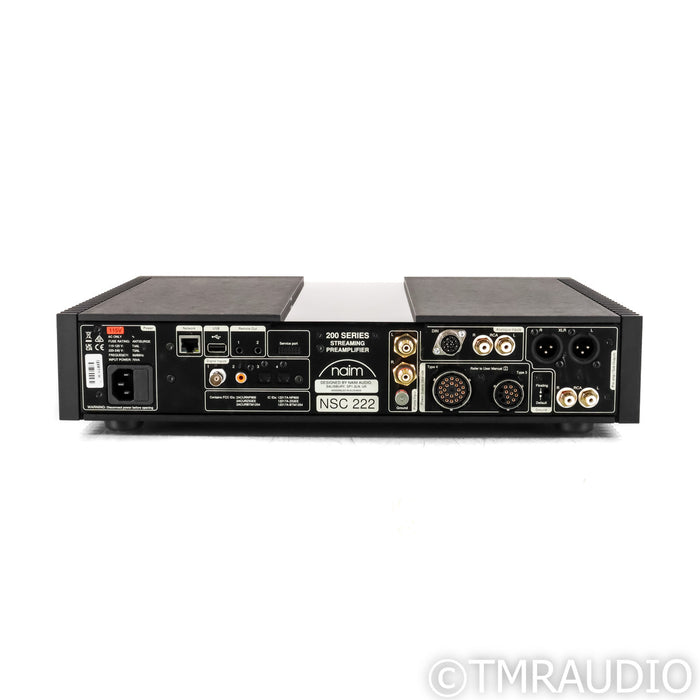 Naim NSC 222 Streaming Preamplifier; MM Phono