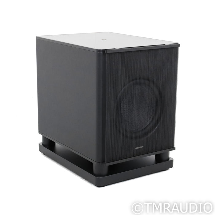 Sonus Faber Gravis VI 12" Powered Subwoofer; Red Violin Wood & Black Leather