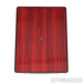Sonus Faber Gravis VI 12" Powered Subwoofer; Red Violin Wood & Black Leather