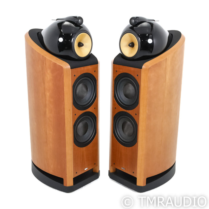 Bowers & Wilkins Nautilus 802 Floorstanding Speakers; Cherrywood Pair