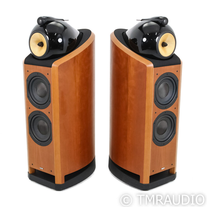 Bowers & Wilkins Nautilus 802 Floorstanding Speakers; Cherrywood Pair