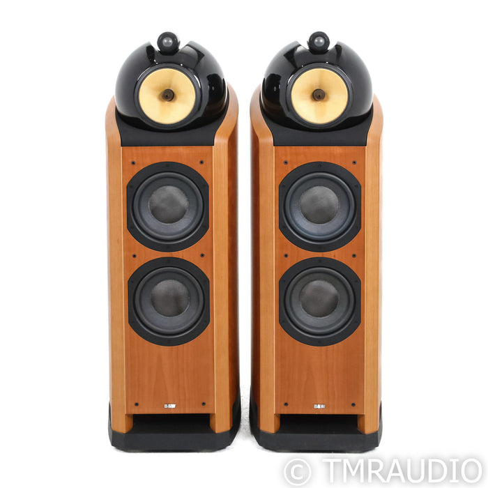 Bowers & Wilkins Nautilus 802 Floorstanding Speakers; Cherrywood Pair