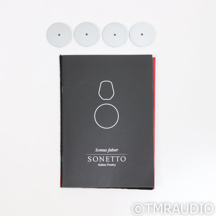 Sonus Faber Sonetto VIII Floorstanding Speakers; Wenge Pair