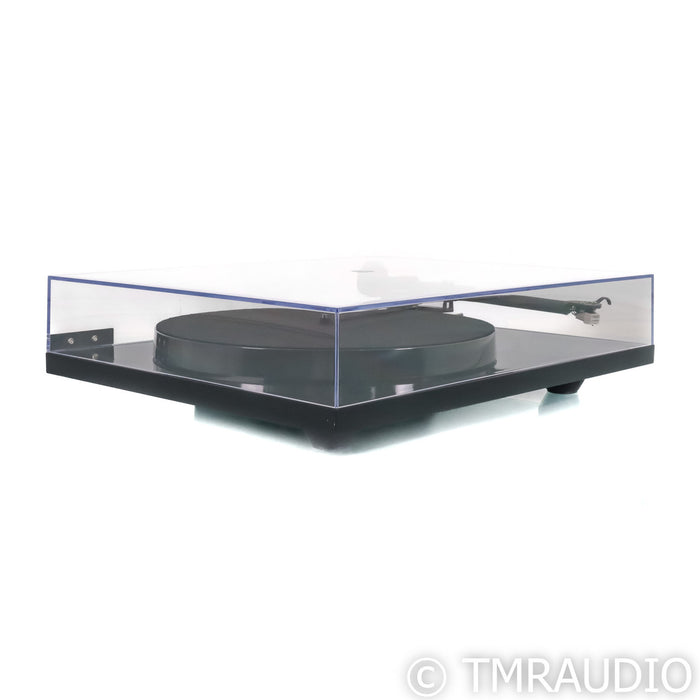 Rega Planar 1 Plus Belt Drive Turntable; Black  with Rega Carbon MM
