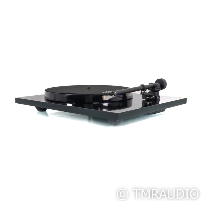 Rega Planar 1 Plus Belt Drive Turntable; Black  with Rega Carbon MM