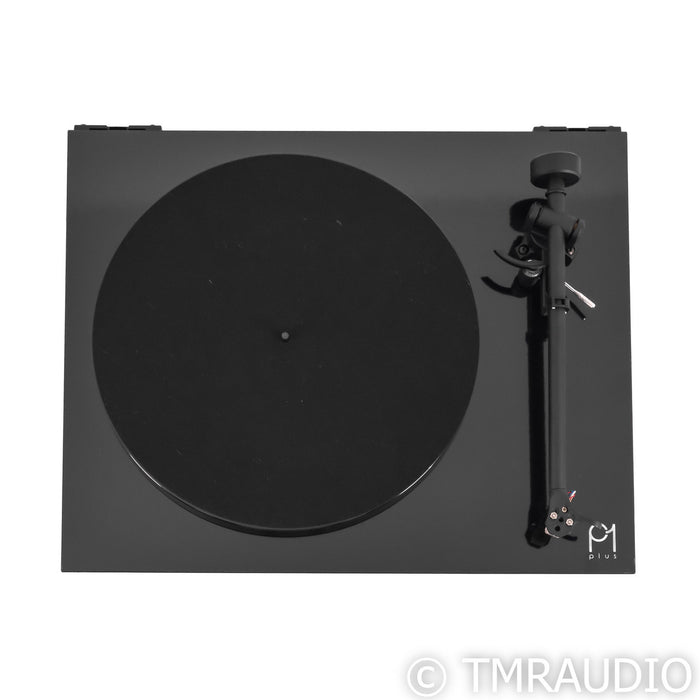 Rega Planar 1 Plus Belt Drive Turntable; Black  with Rega Carbon MM