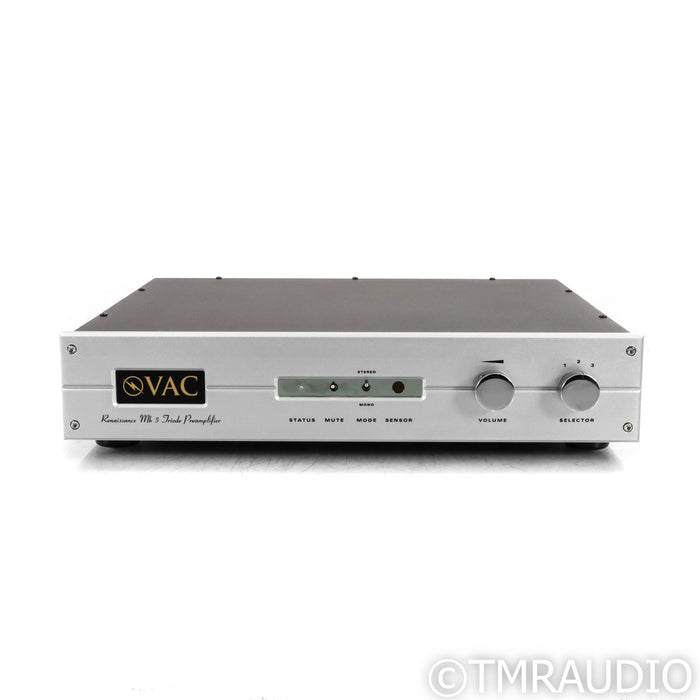 VAC Renaissance MKV Stereo Tube Preamplifier; MM & MC Phono