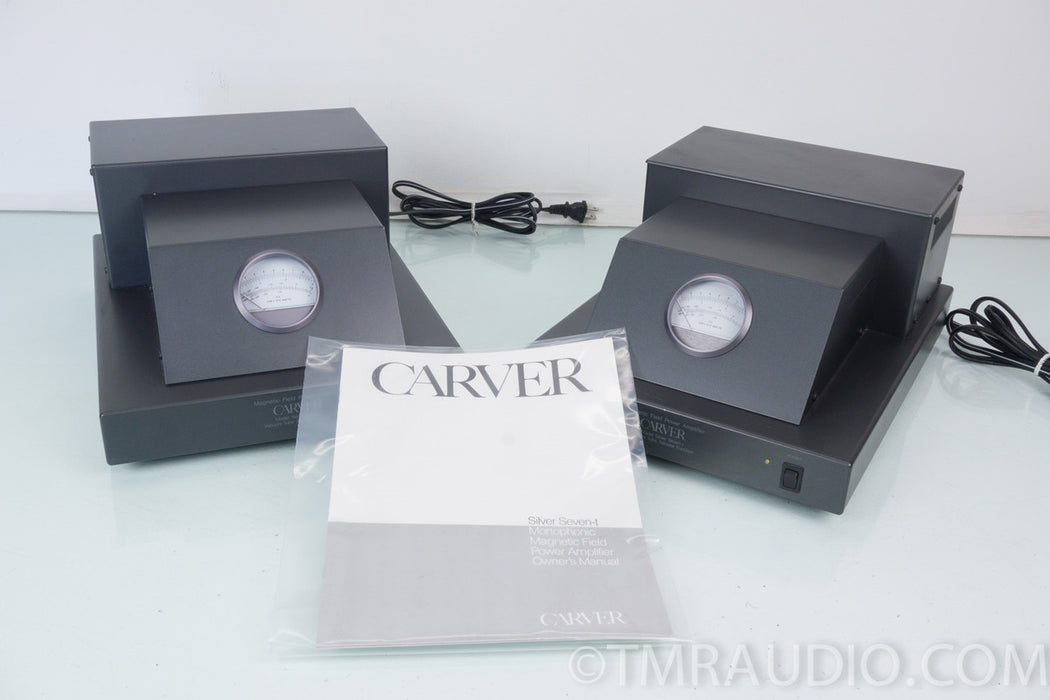 Carver Silver Seven-t Monophonic Magnetic Field Power Amplifiers