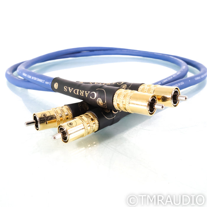 Cardas Audio Clear rev1 RCA Cables; 1m Pair Interconnects