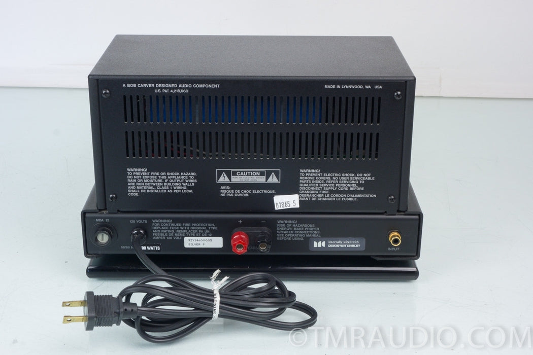 Carver Model Silver Nine t Mono-Block Power Amplifiers