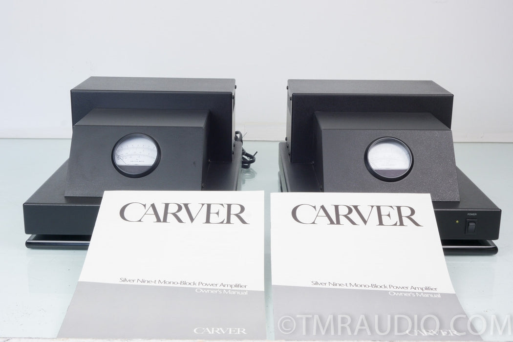 Carver Model Silver Nine t Mono-Block Power Amplifiers