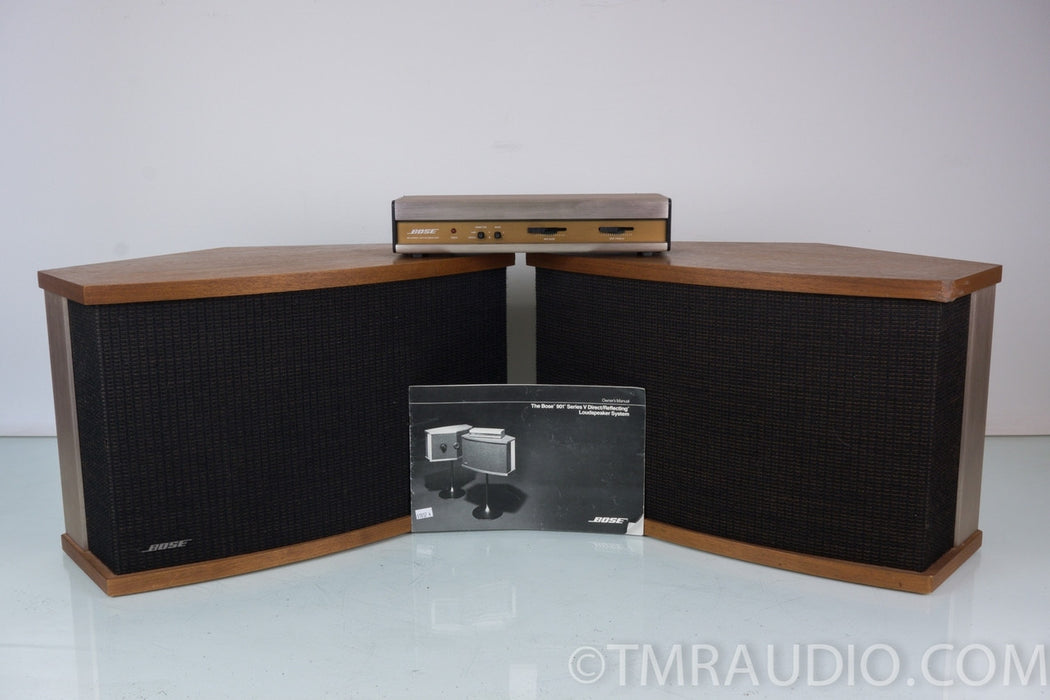 Bose 901 Series V Direct Reflecting Speakers with Equalizer / EQ