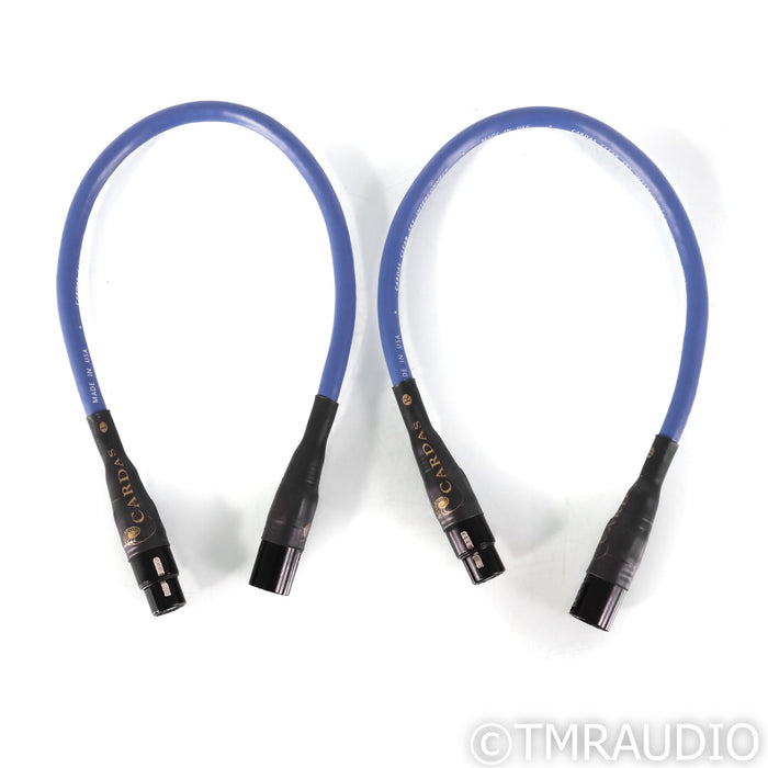 Cardas Audio Clear Sky XLR Cables; 0.5m Pair Balanced Interconnects