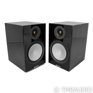Monitor Audio Silver 100 7G Bookshelf Speakers; Gloss Black Pair