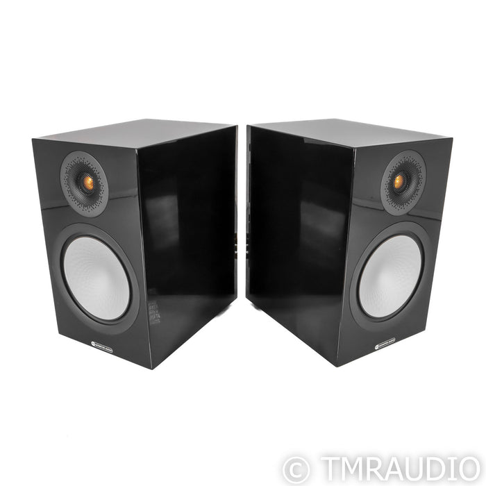 Monitor Audio Silver 100 7G Bookshelf Speakers; Gloss Black Pair