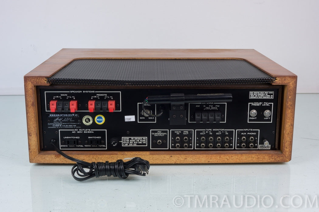 Marantz 2325 Vintage AM/FM Stereo Receiver with Wood Case